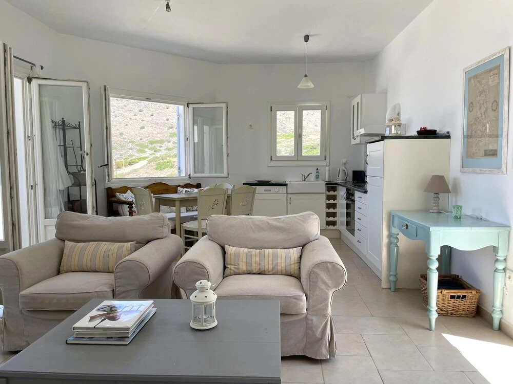 Amazing Villa Overlooking Syros Finest Beach