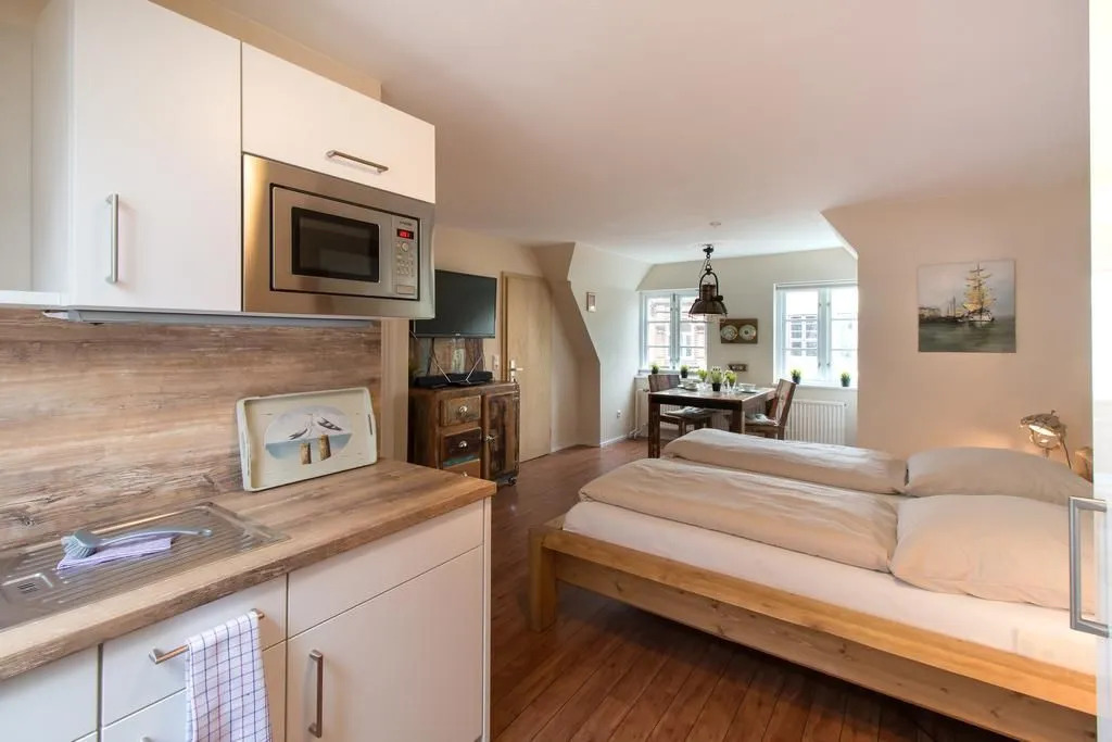 fewo1846 - Kajuete am Nordermarkt - maritim eingerichtetes Studio-Apartment im Stadtzentrum
