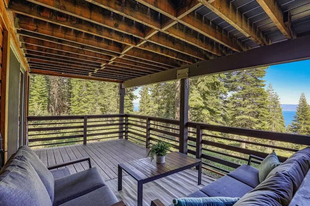 Luxe Tahoe City Cabin w/ Lake Views & Beach Access