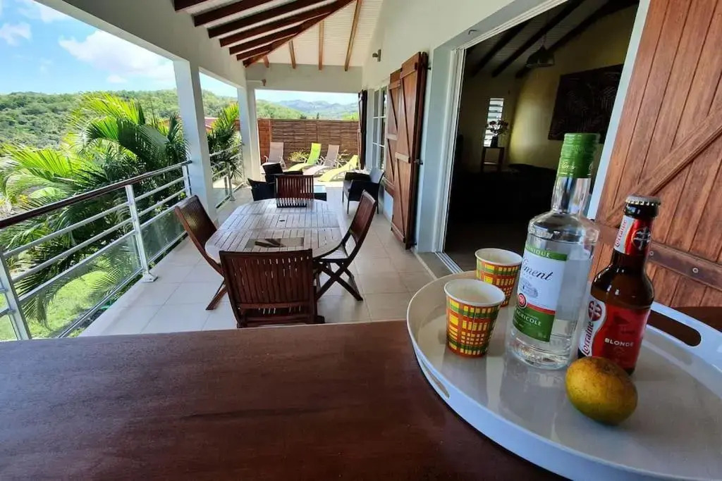 972D1 - Résidences Tamarin Haut de villa Tamarin 200m2 vue panoramique
