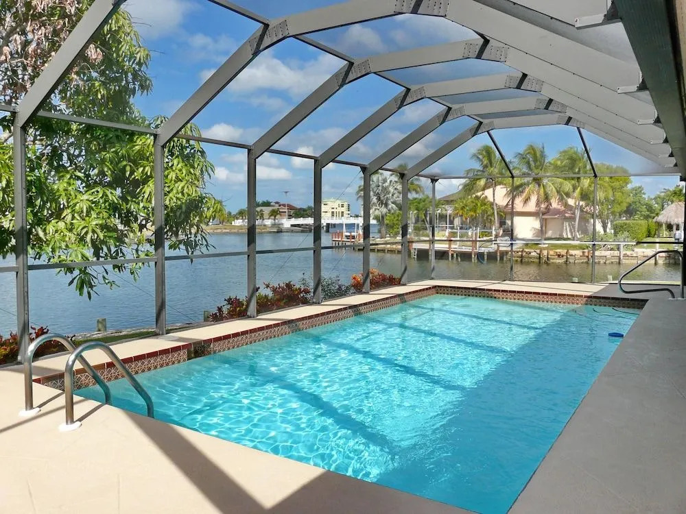 Pet-friendly waterfront home on key lot with view