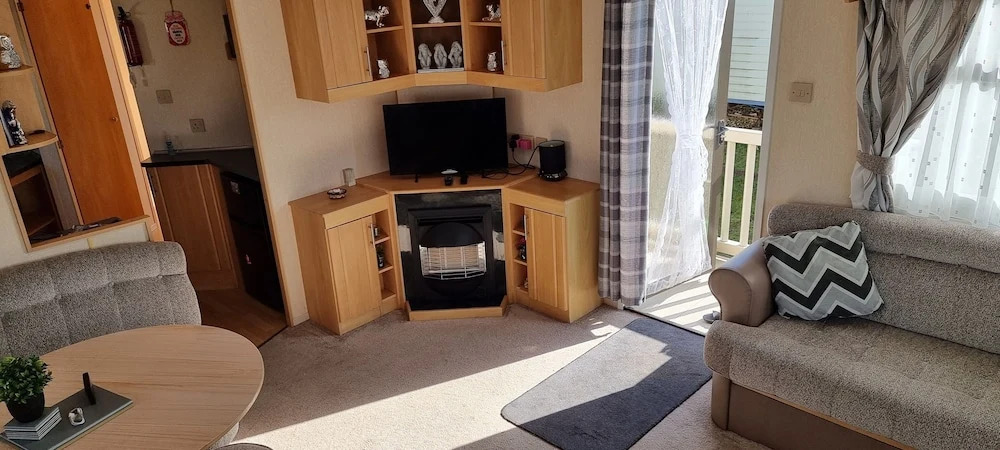 Lovely Caravan at Ingoldmells Just Behind Sealands