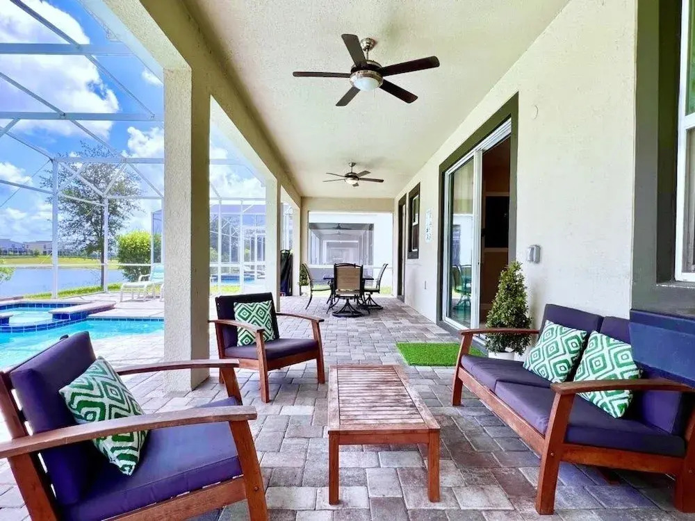 Champions Gate 8BR Villa • Pool, Spa, Theater