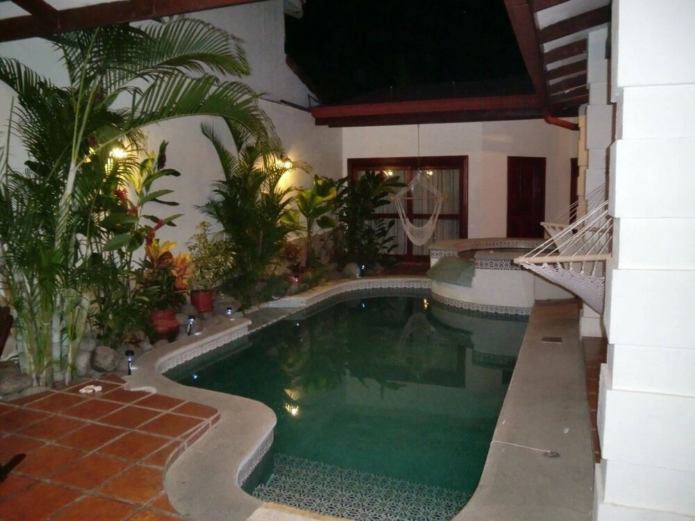 Vacation beach house with swimming pool in Punta Leona Resort, Costa Rica