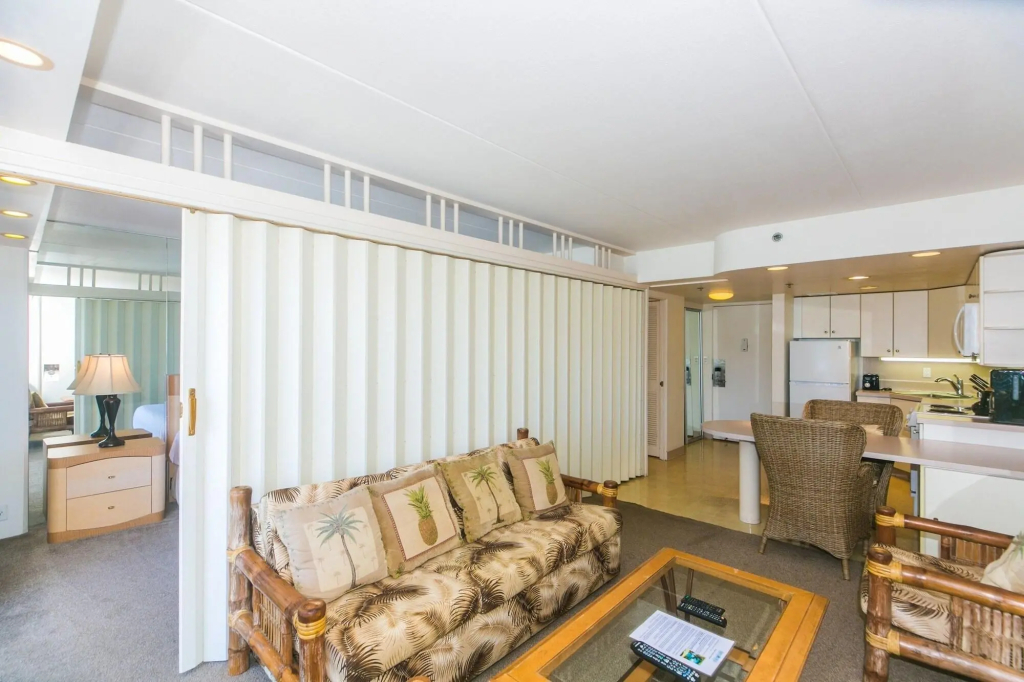 Spacious One Bedroom Harbor View Condos at Ilikai Marina With Private Balcony