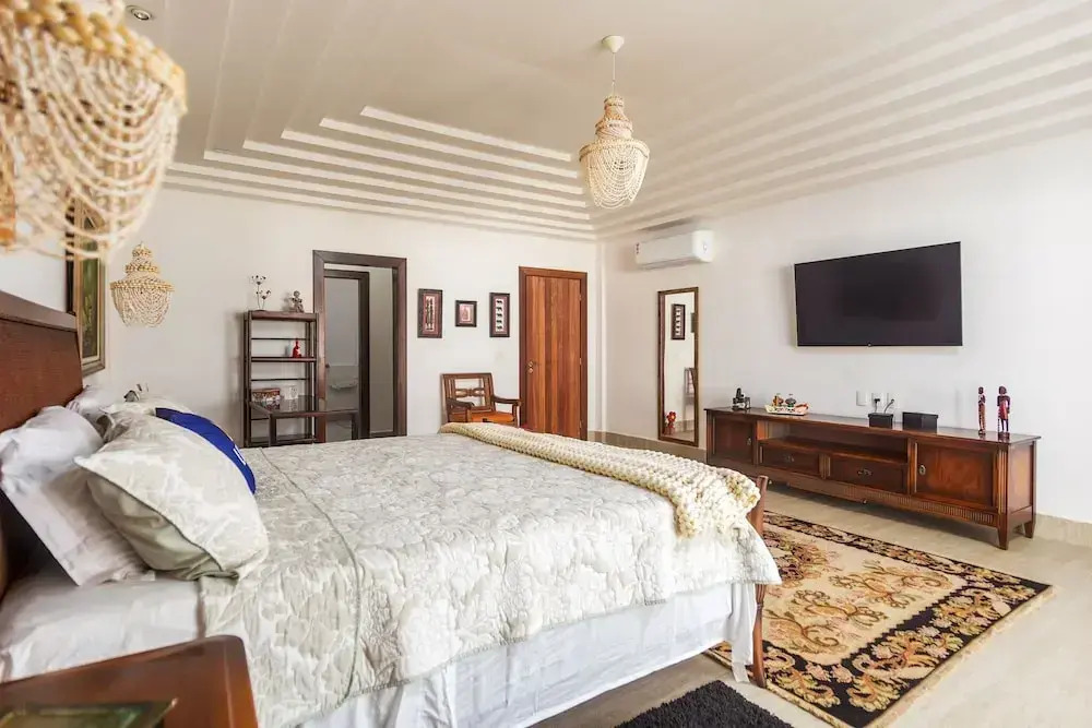 Mansão Pé na Areia de Geribá com 6Suítes