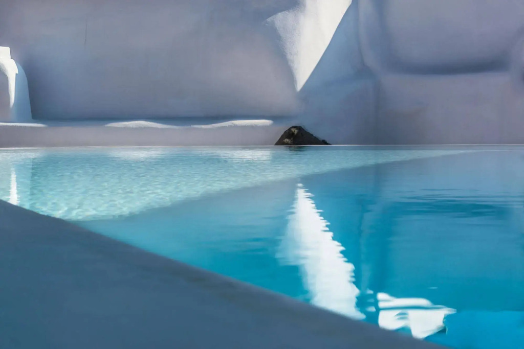White Concept Caves