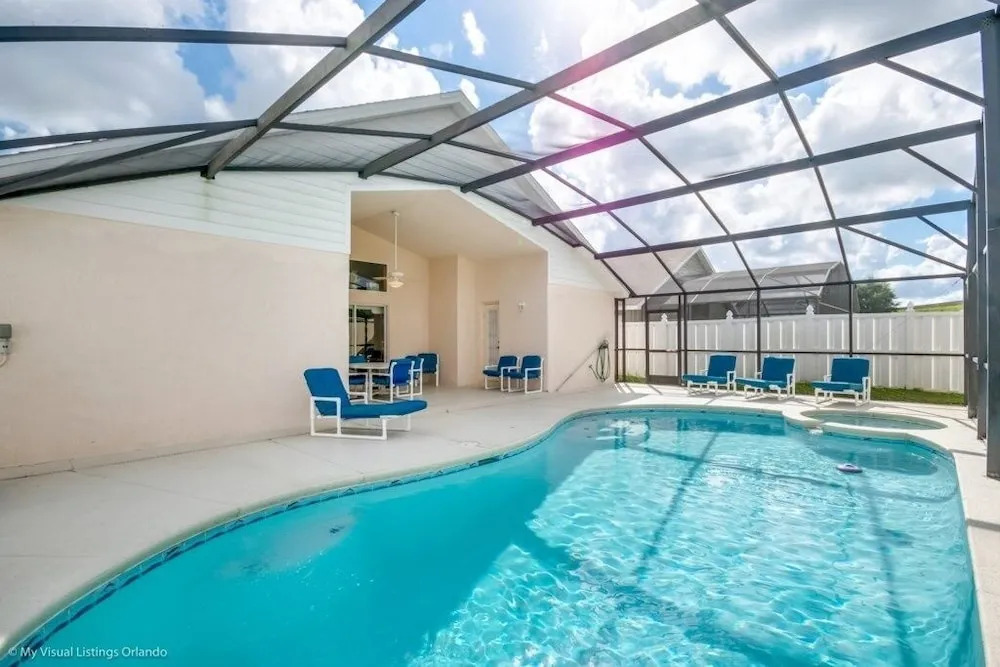 Sunning 5 Bed Pool Home with Close To Disney 8081 Villa