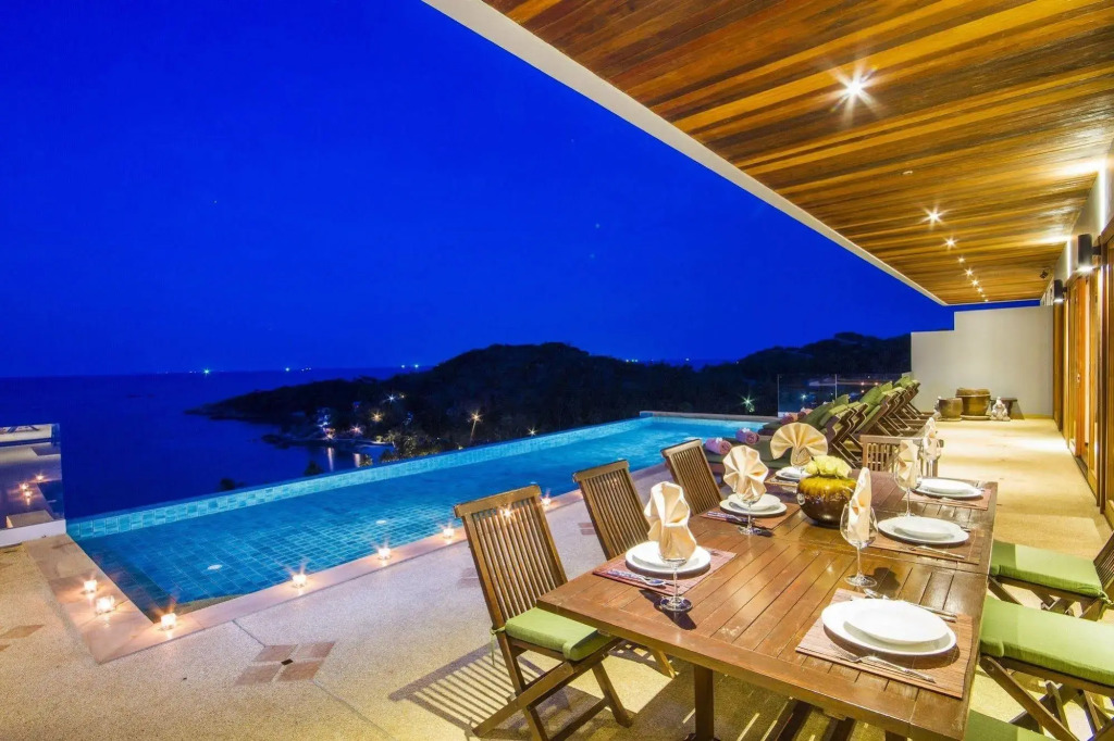 Baan Talay Sai Villa - Panoramic Views 300m to Beach