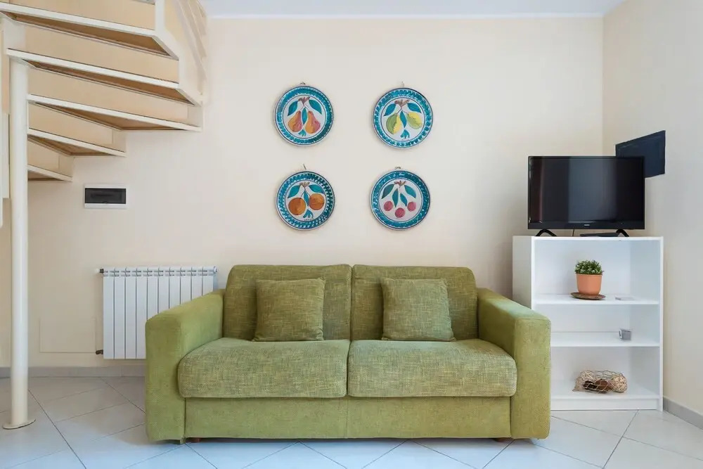 Luxury Villa Taormina city center, terrace with views