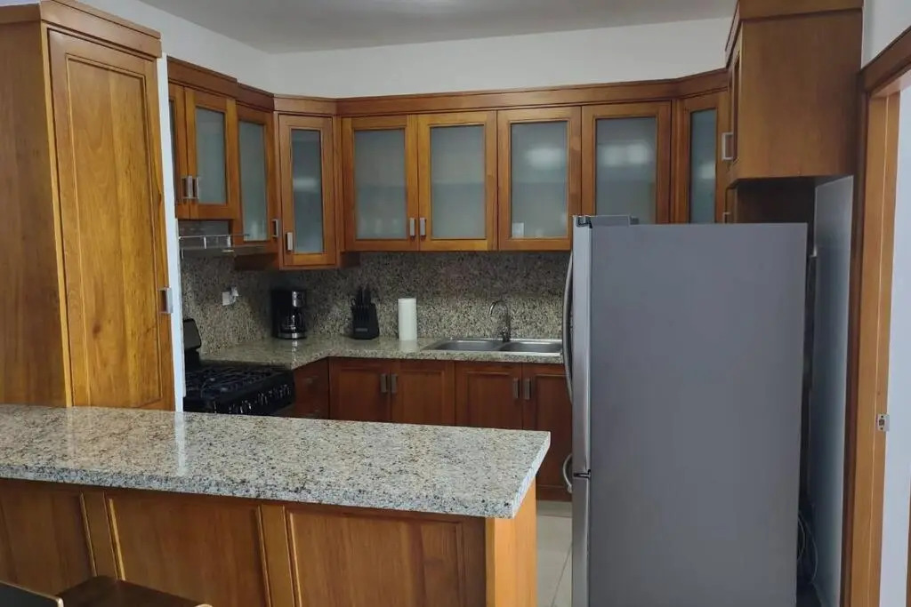 Spacious modern condo for 7 people in Santiago
