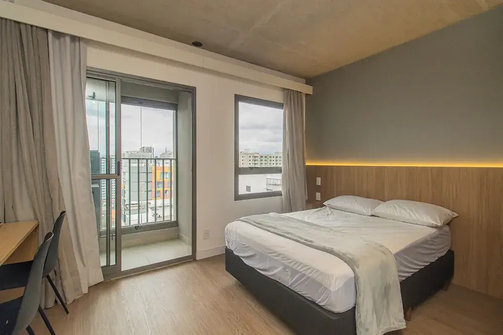 Loft Pet Friendly com Academia a 450m do Metr