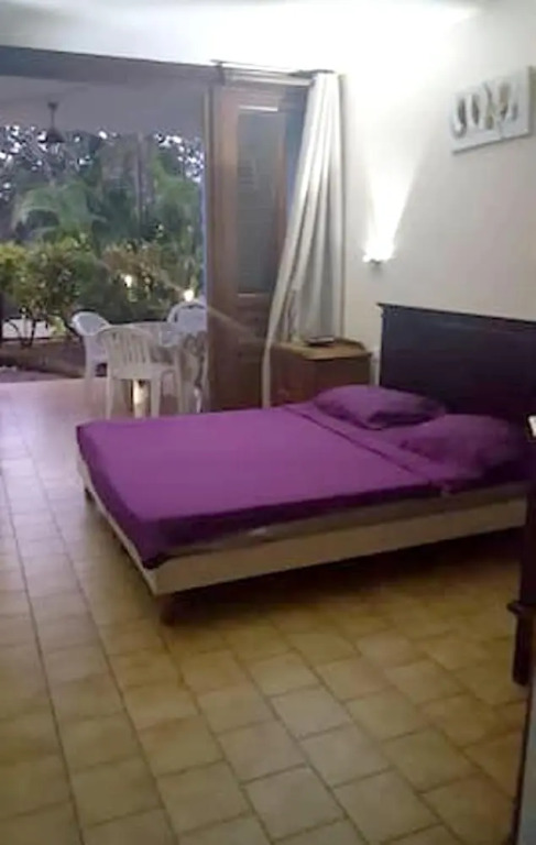 Studio in Sainte-Anne, with Furnished Terrace And Wifi - 2 Km From the Beach