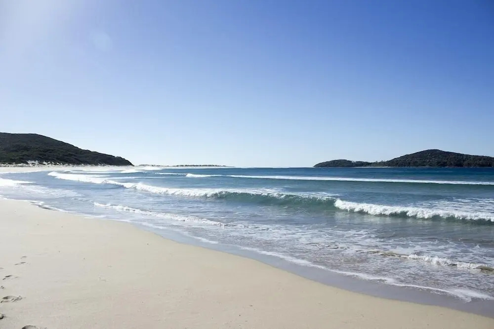 Sunrise at Fingal Bay