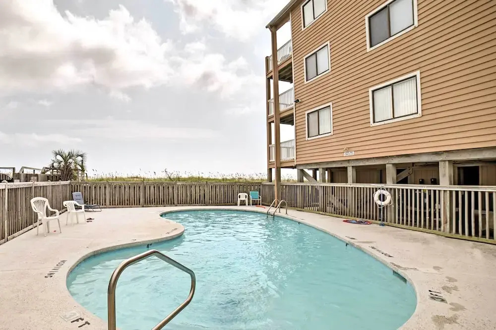 Oceanfront Carolina Beach Condo w/ Pool & Views!