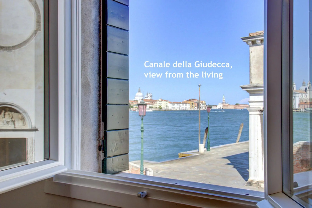 CANALVIEW Giudecca, 4pax,2bed, park, wifi