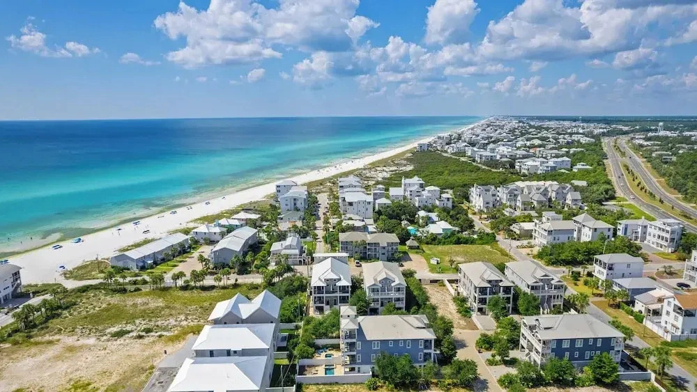 Spacious Coastal Retreat Near Inlet Beach With Bikes, Balconies & Modern Design Bluewater View by Avantstay