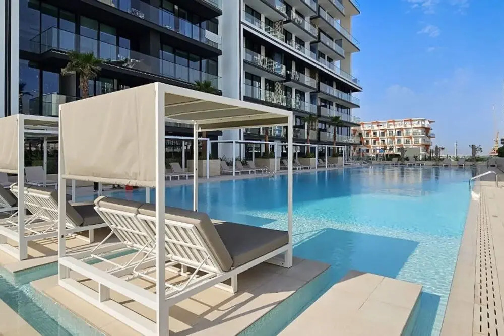 Tranquil 2 Bedroom in Binghatti Onyx With a Private Pool and City View