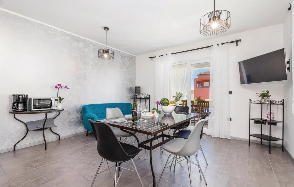Nice Apartment in Barbat With Outdoor Swimming Pool, Wifi and 3 Bedrooms