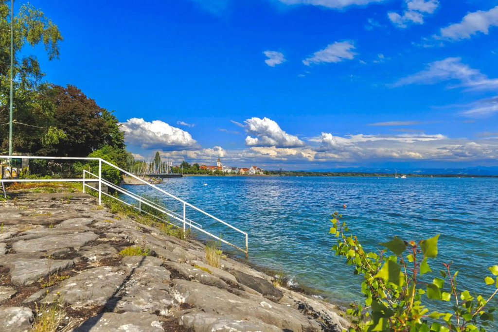 Apartment Lakeside direkt am Bodensee mit Privatstrand, atemberaubender Seesicht und Parkplatz