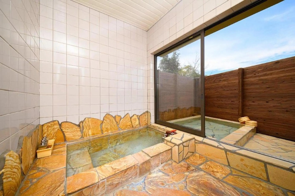 竹取露天～情緒ある露天風呂付き貸し切り！House with open-air bath!! 2 bed rooms/Parking lot for 3 cars!