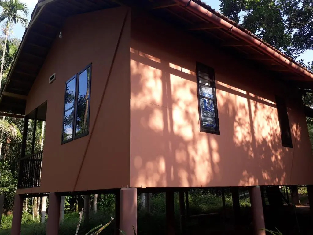 family huts