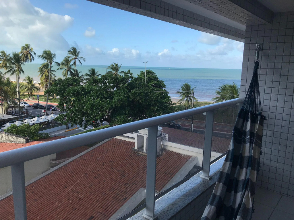 Bela Hospedagem - #Atlântico Sul 408 - Flat com vista para o mar