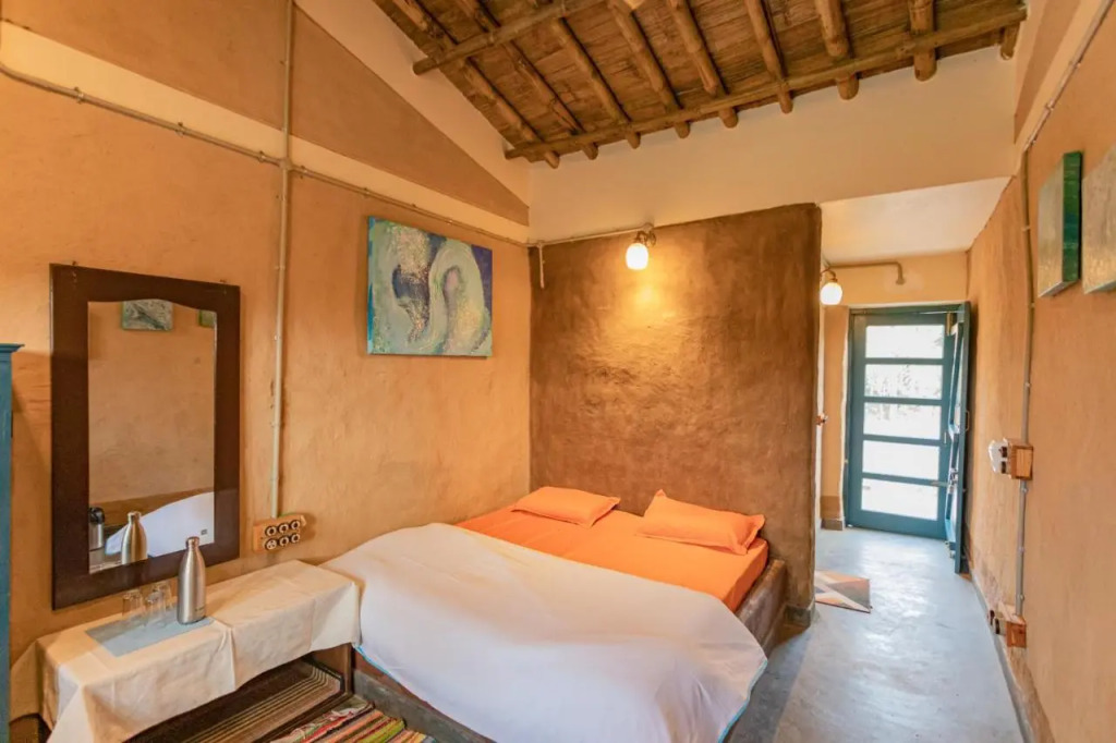 SaffronStays Kaivalya - pet-friendly sustainable mudhouse