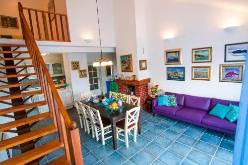 Villa Jadranka with pool and private beach