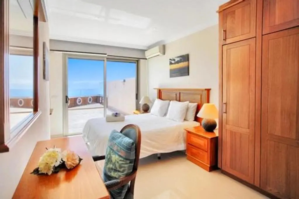 4 bedrooms chalet with sea view private pool and enclosed garden at Santiago del Teide 1 km away from the beach