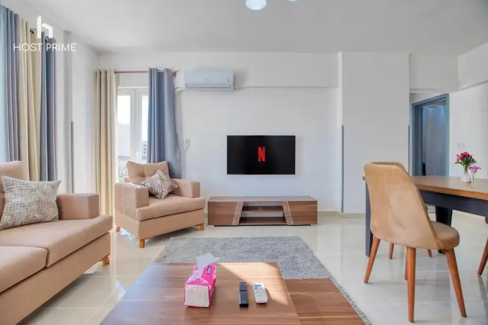 Bright apartment in rehab city