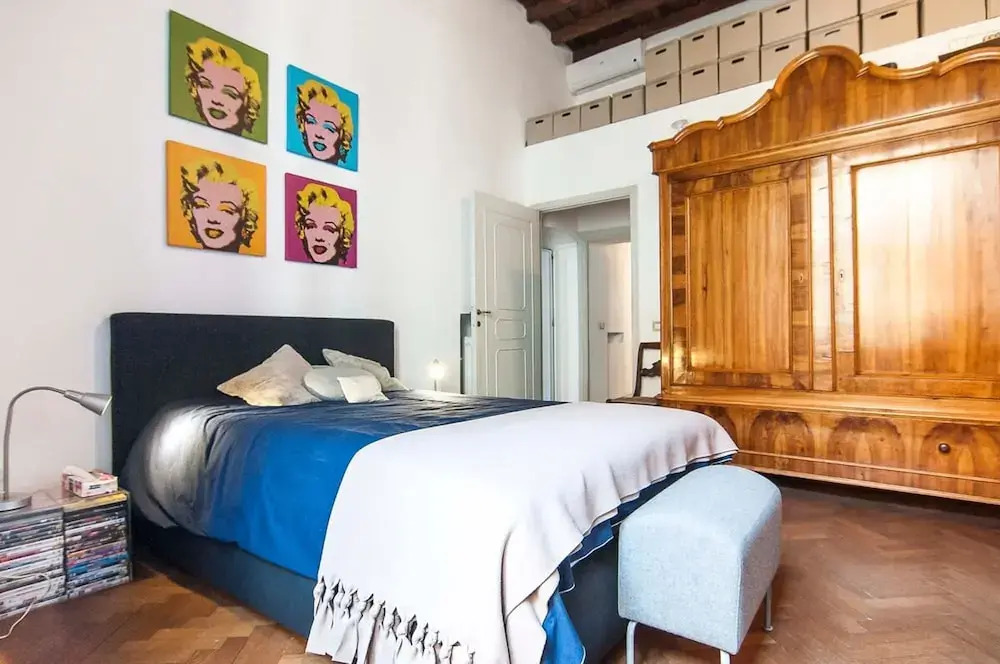 Rome an Aristocratic Apartment in Historic Palace Near the Piazza Navona