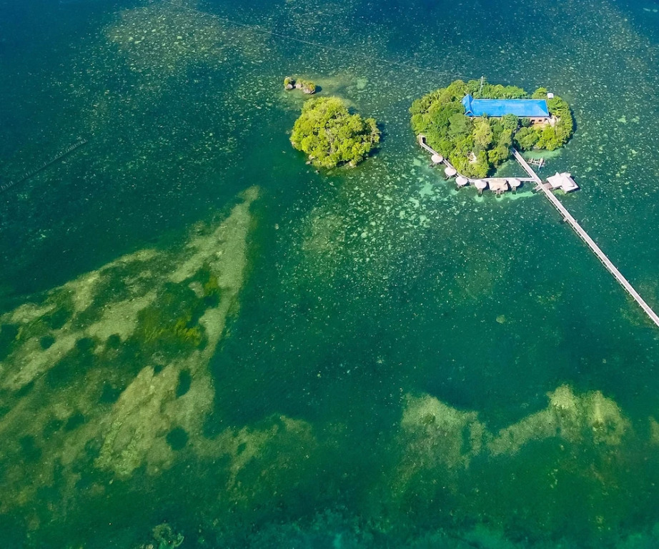 Enchanted River Rock Island Resort