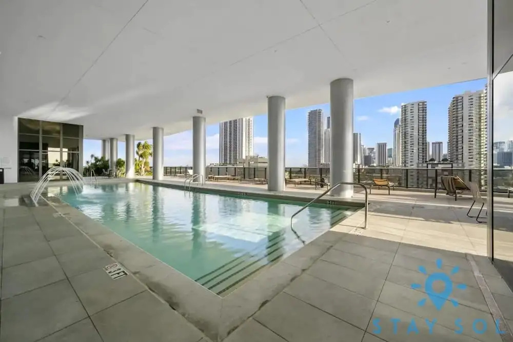 Modern Miami Gem City View Condo Free Parking