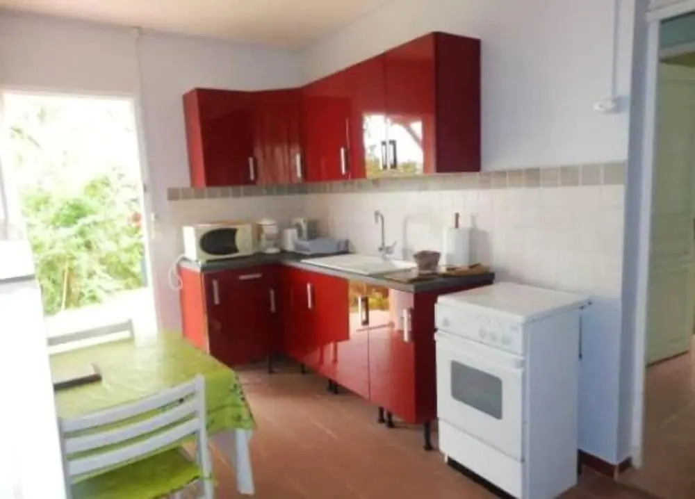 House With one Bedroom in La Trinité, With Wonderful sea View, Furnished Garden and Wifi - 3 km From the Beach