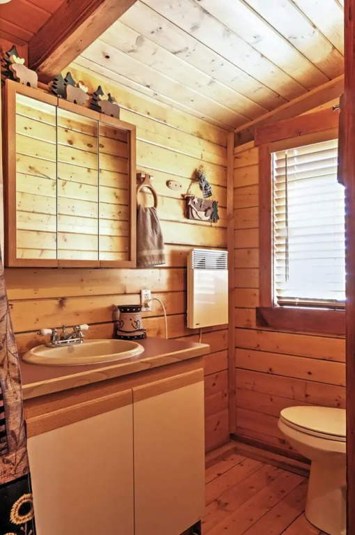 Remote Antimony Log Cabin w/ Green Meadow Views!