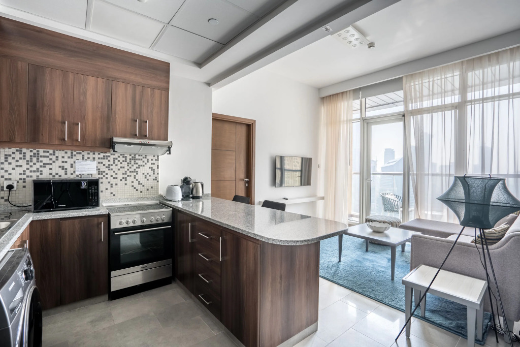 Cozy apt. w/balcony floor 22 Dubai Marina