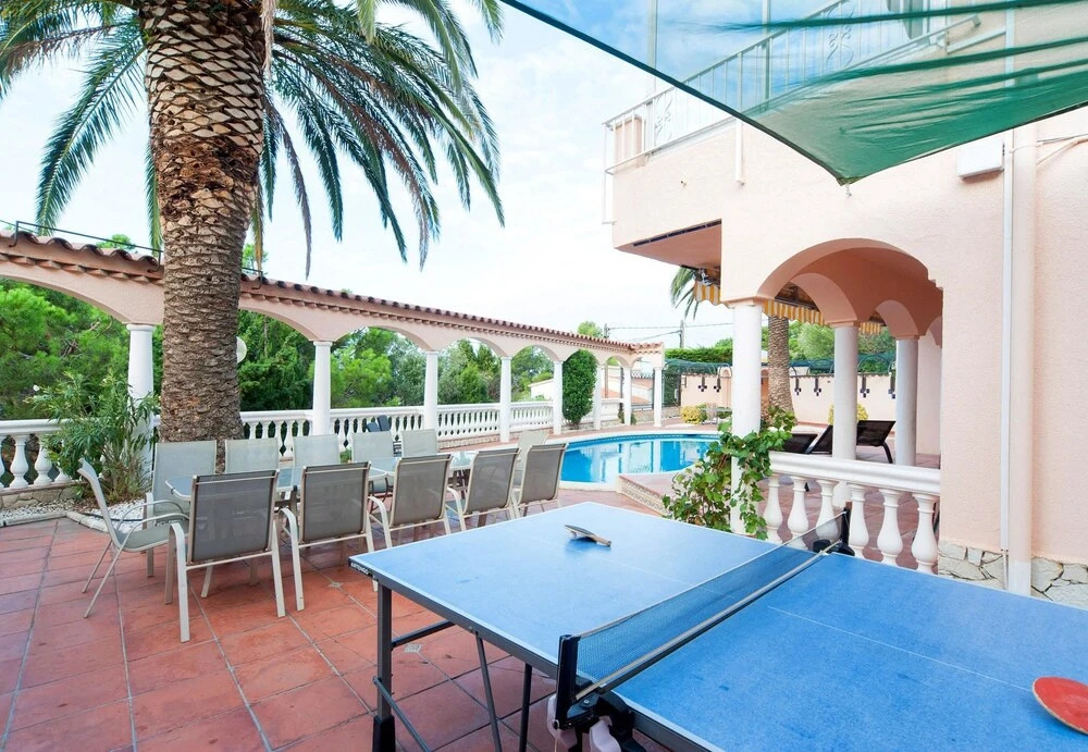 Villa With 5 Bedrooms in El Mas Fumats, With Private Pool, Enclosed Ga