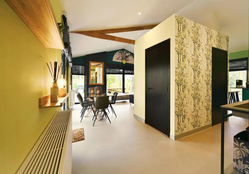 zen-Bungalow NO 3 met sauna en hottub