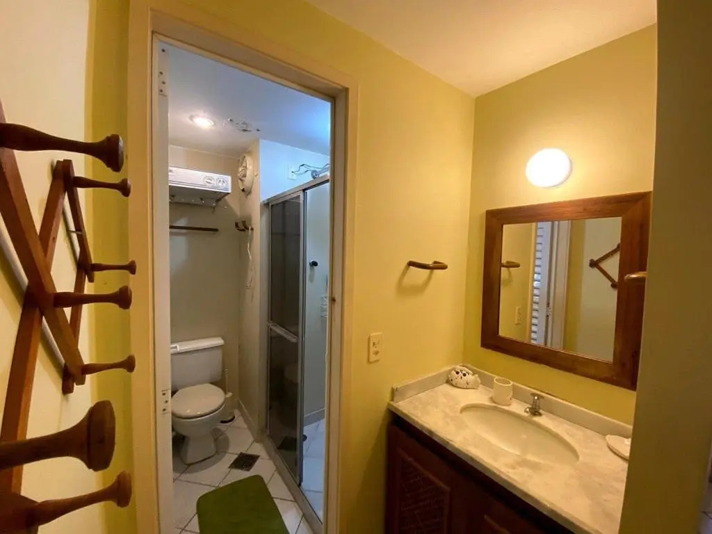Condomínio com piscina, churrasqueira, sauna e MARINA P LANCHA - WiFi 200Mbps - 1qt e sala com 2 ar condicionados