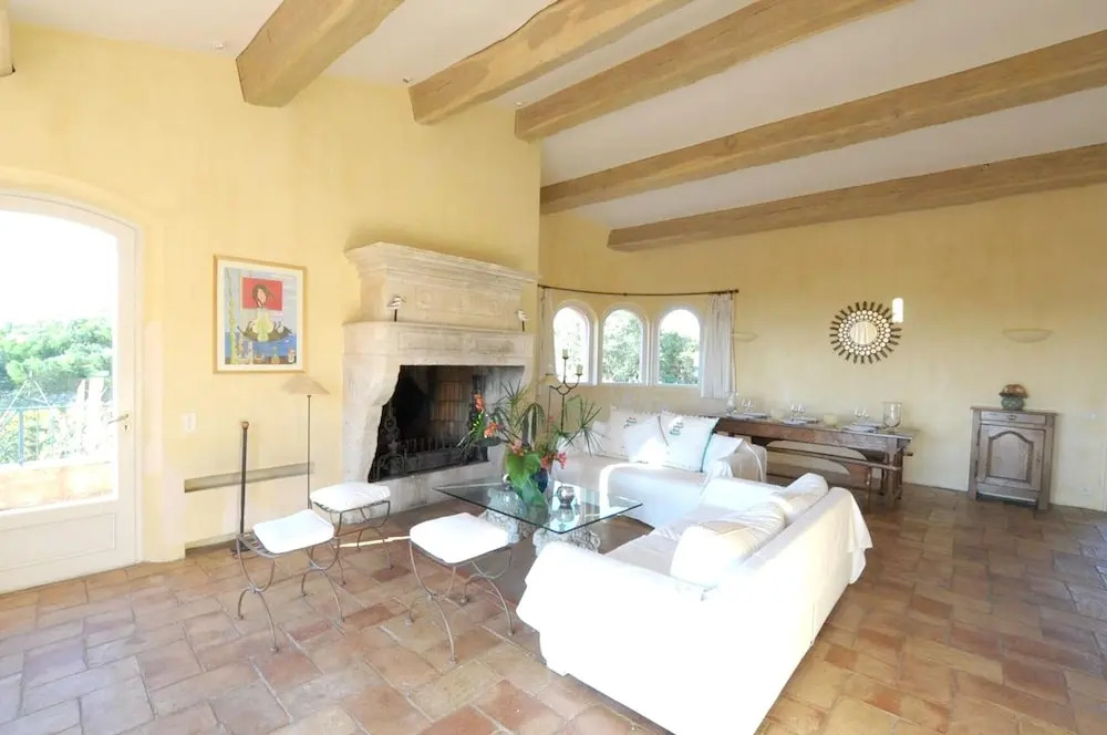 Villa with 6 Bedrooms in Ramatuelle, with Wonderful Sea View, Private Pool, Enclosed Garden - 3 Km From the Beach