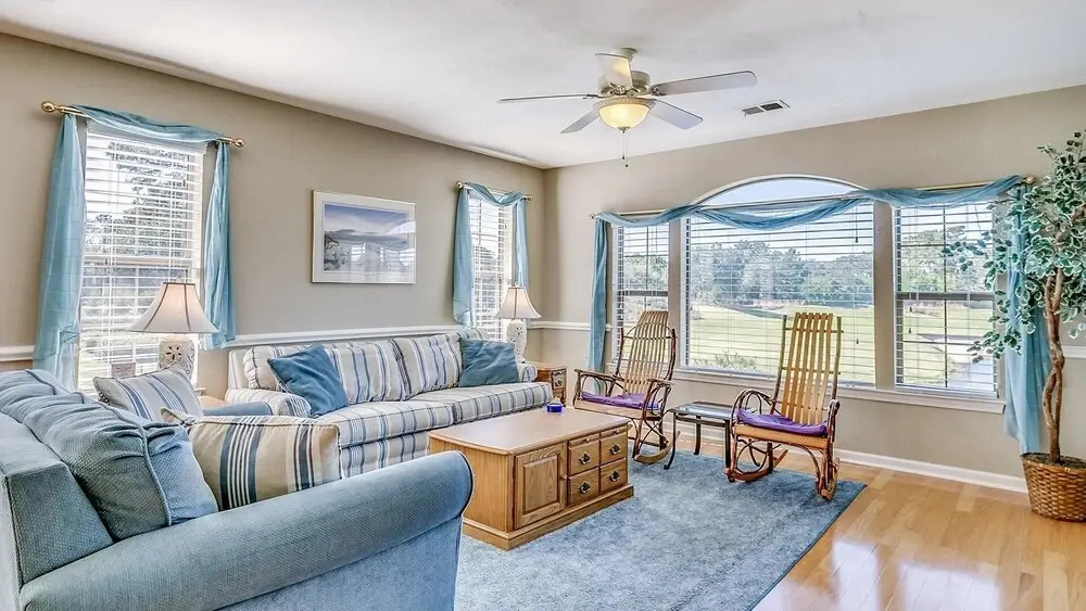Fifty-seven Sea This Spacious And Beautiful Condo Overlooking Pond And 4th Hole 3 Bedroom Condo by Peace Vacations