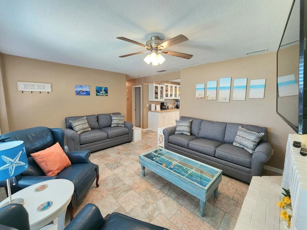 Sleeps 12 4 Bedroom Pool Home Close to Beaches Restaurants & More 4 Home by Redawning