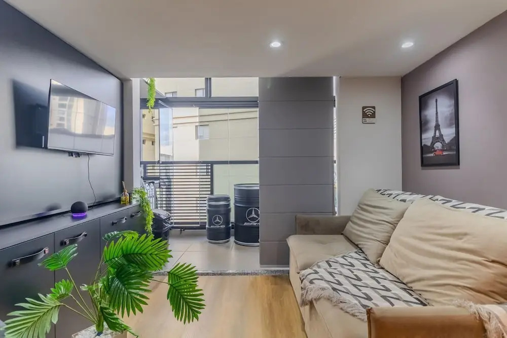 Studio com Academia a 700 m da Esta o da Lapa