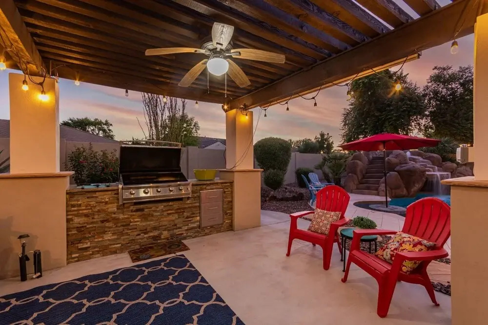 Immense Chandler 5 Bedroom Home Sleeps 10 Comfortably! Game Room Putting Green, Heated Pool and Spa. by RedAwning