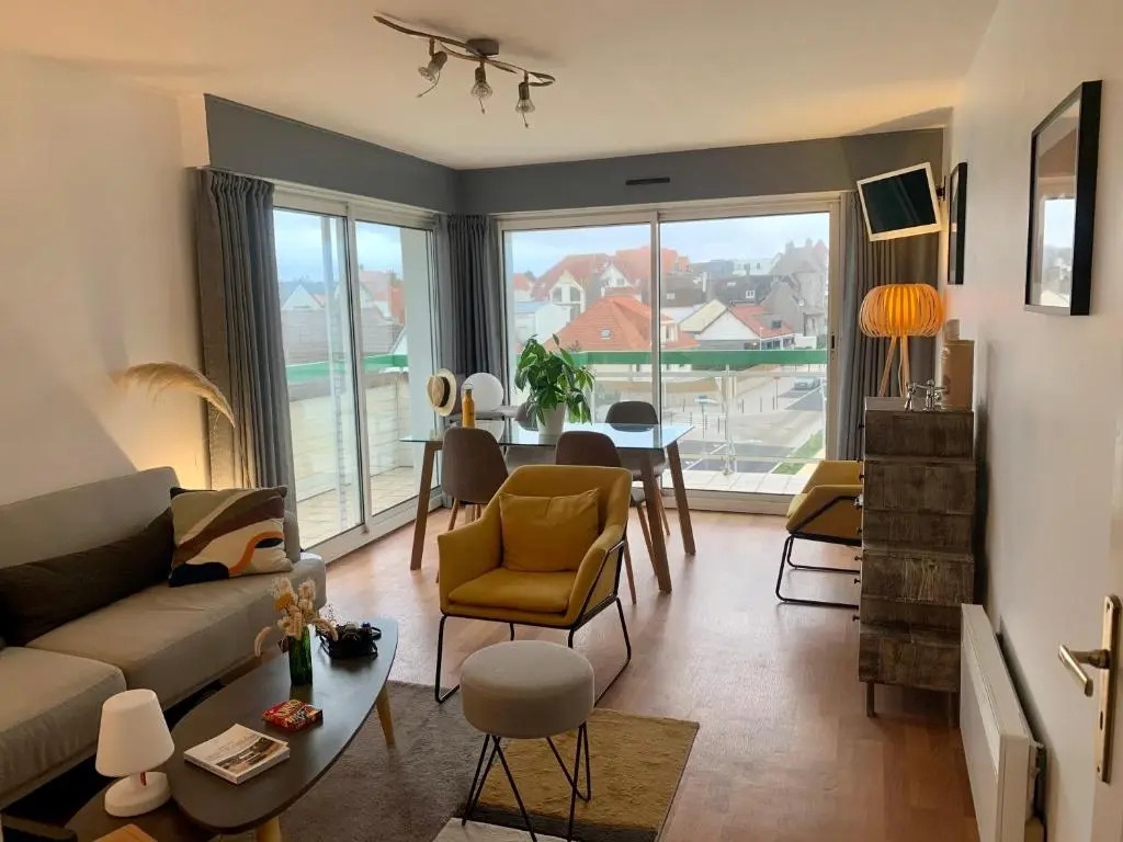 Ninou Cap Sud, terrasse vue mer, appt lumineux 66m2
