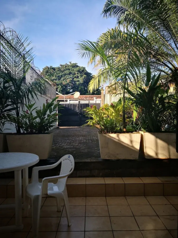 Dans un jardin au centre ville