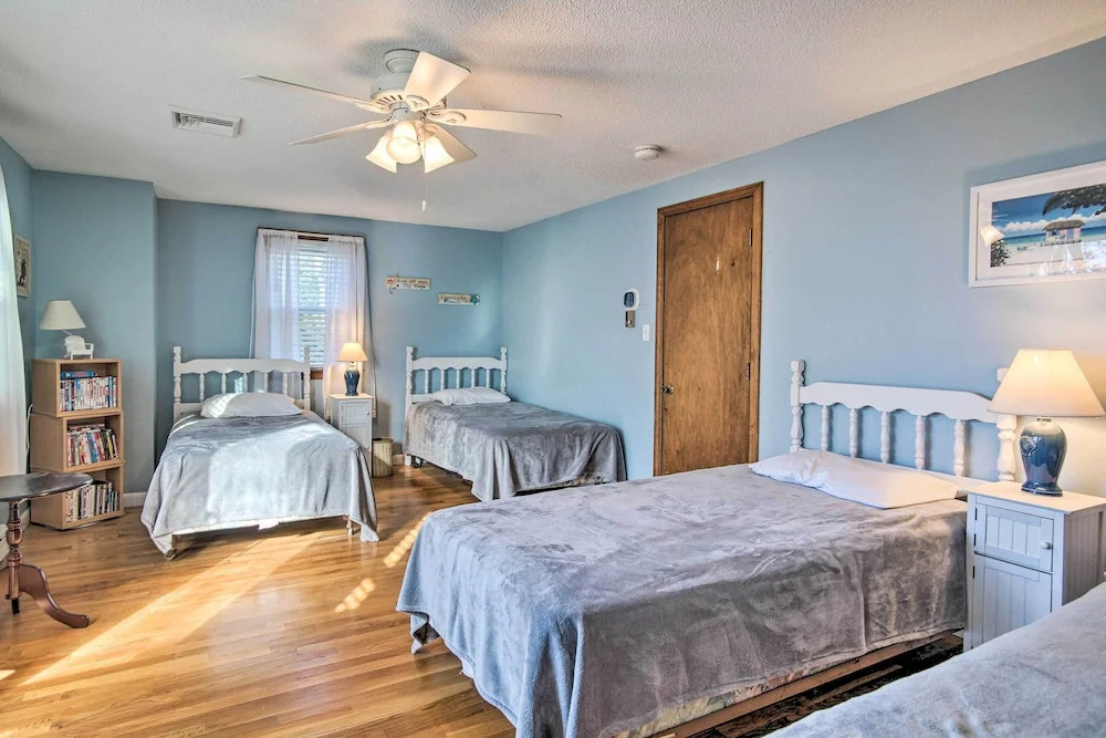Walk to Great Pond: Spacious East Falmouth Home