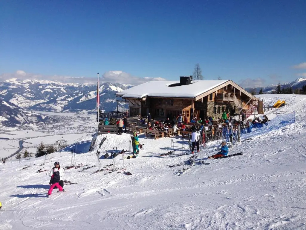 Chalet an der Piste