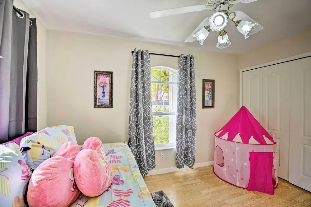 Canal-view Home w/ Lanai in Cape Coral!